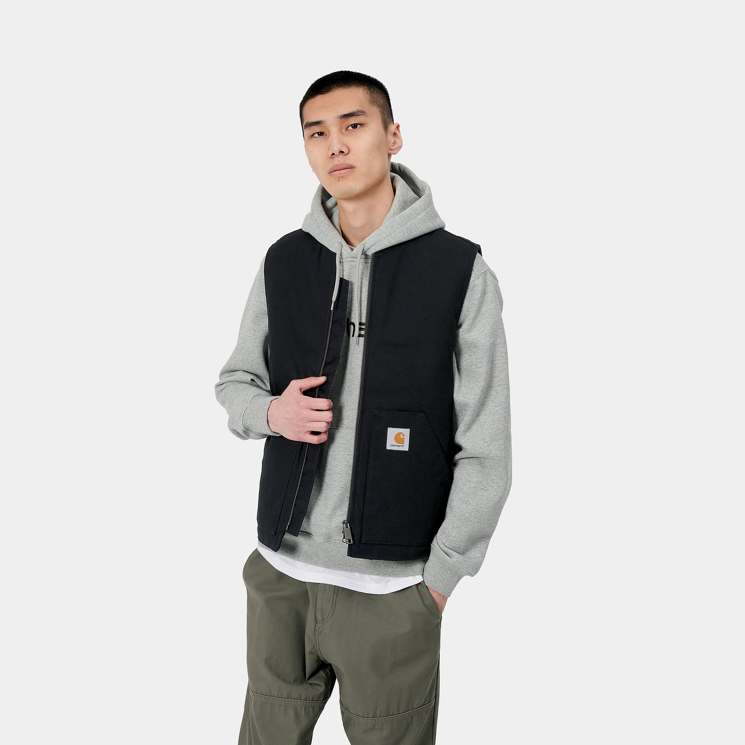 Carhartt WIP Vest - Black (rigid)