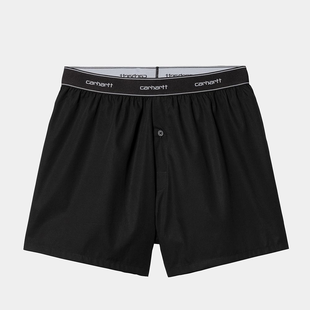 Carhartt WIP Script Boxers: Black | Unterwäsche | Stickabush