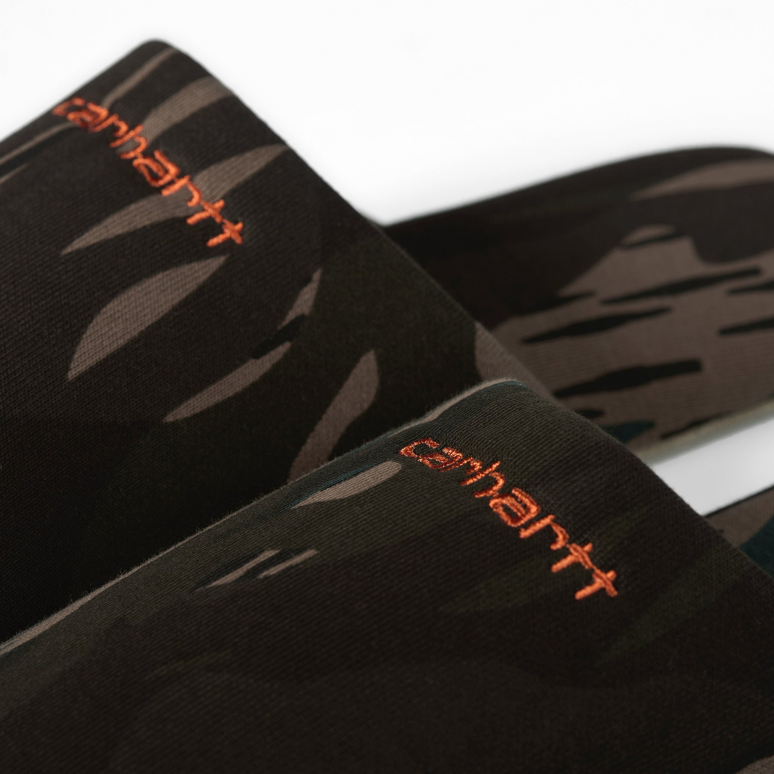 Carhartt WIP Script Embroidery Slippers - Camo Unite / Copperton