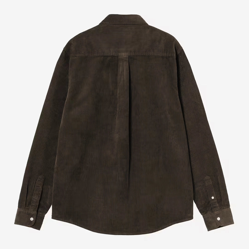 “Carhartt WIP L/S Madison Cord Shirt in Tobacco getragen im STICKABUSH Store Berlin Kreuzberg“