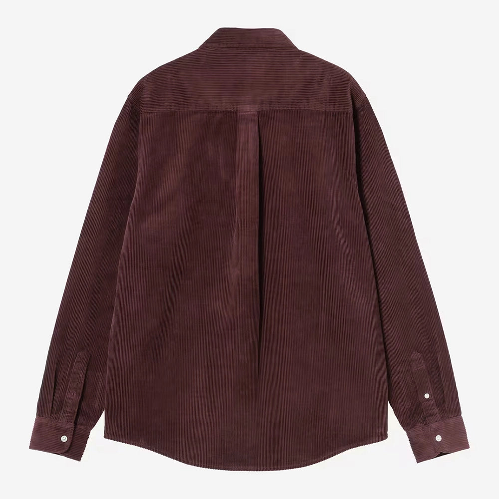 “Carhartt WIP L/S Madison Cord Shirt in Amarone getragen im STICKABUSH Store Berlin Kreuzberg“