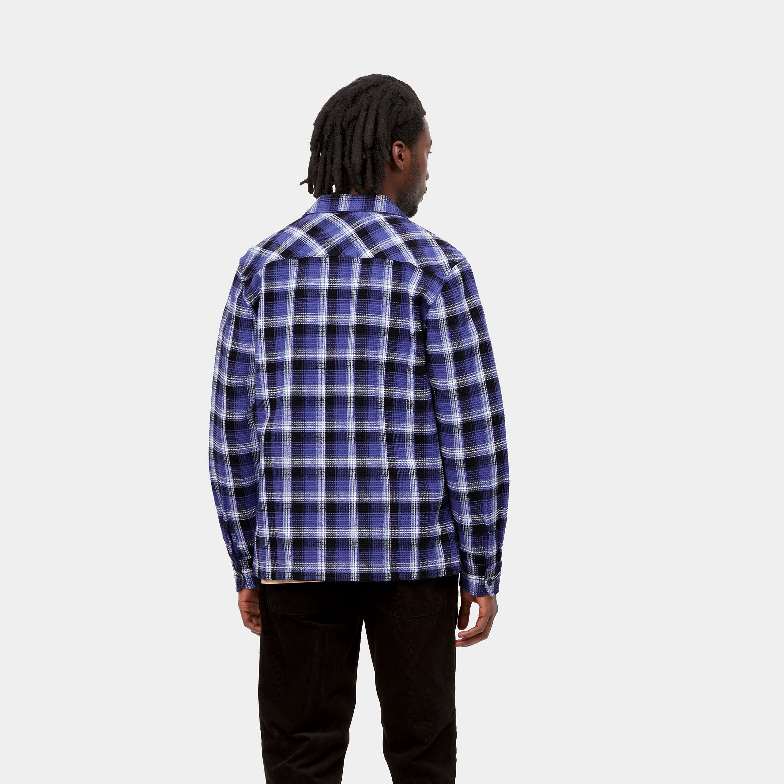 Carhartt WIP L/S Hepner Shirt - Hepner Check / Razzmic