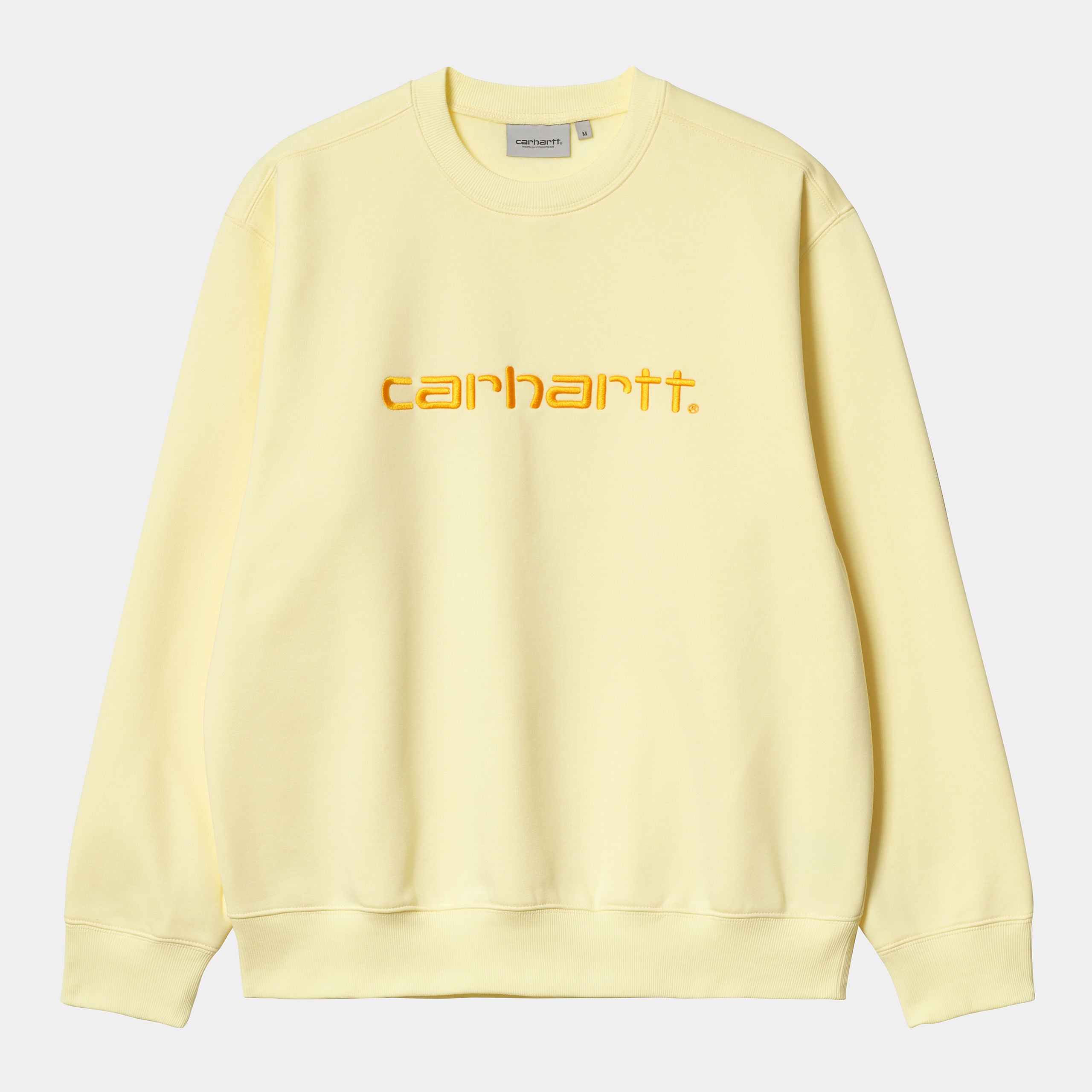 Carhartt WIP Carhartt Sweat - Soft Yellow / Pop Sicle