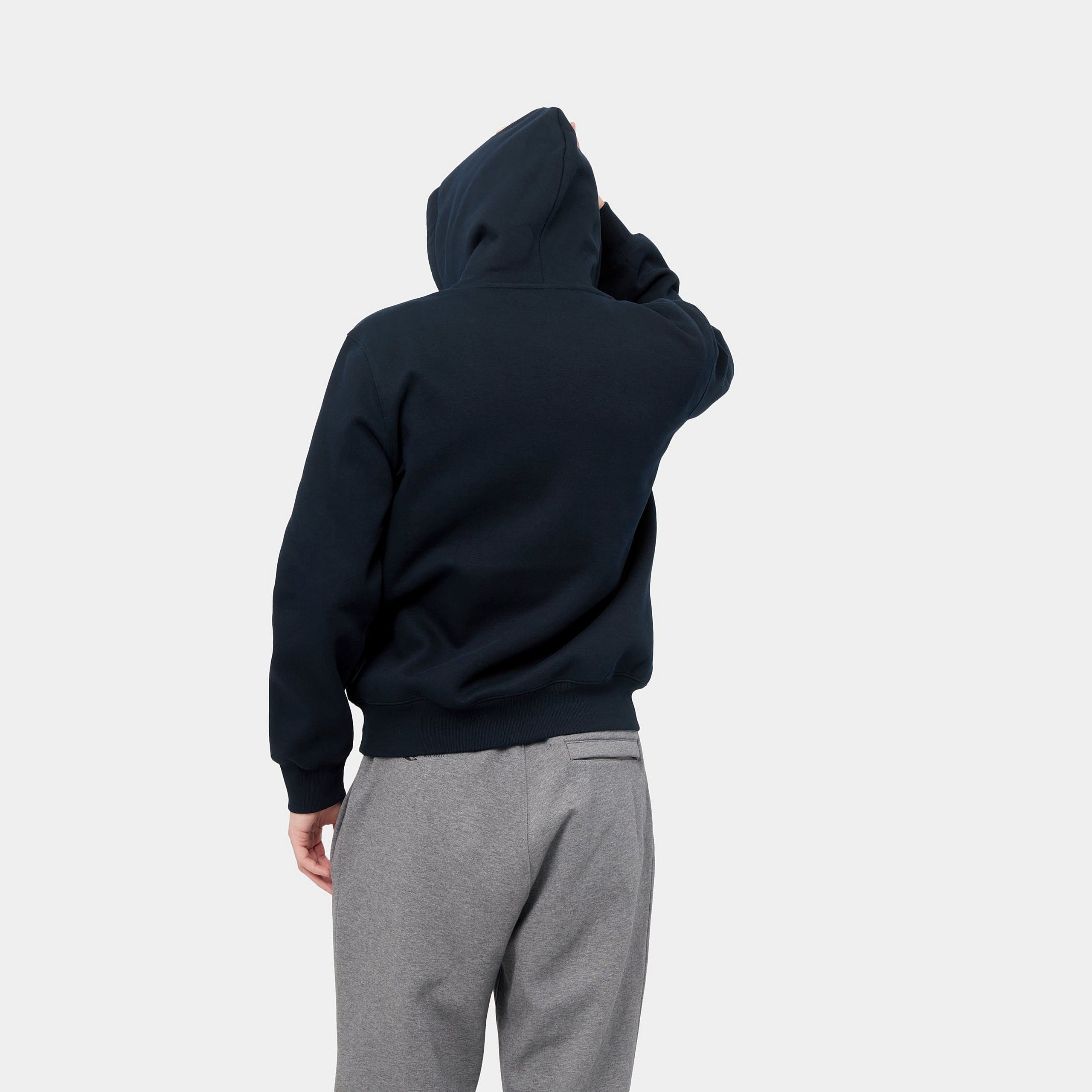 carhartt wip hooded carhartt sweat blau  stab astro  pullover kaufen  hoodie kaufen  streetwear shop  sneaker shop berlin  carhartt pullover