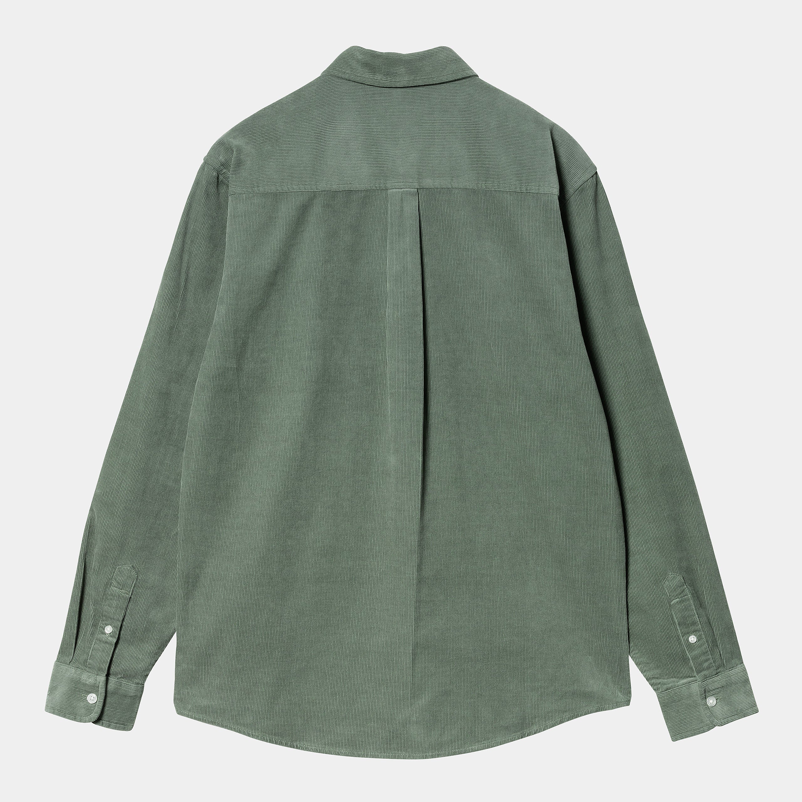 Carhartt WIP L/S Madison Fine Cord Shirt - Park / Wax