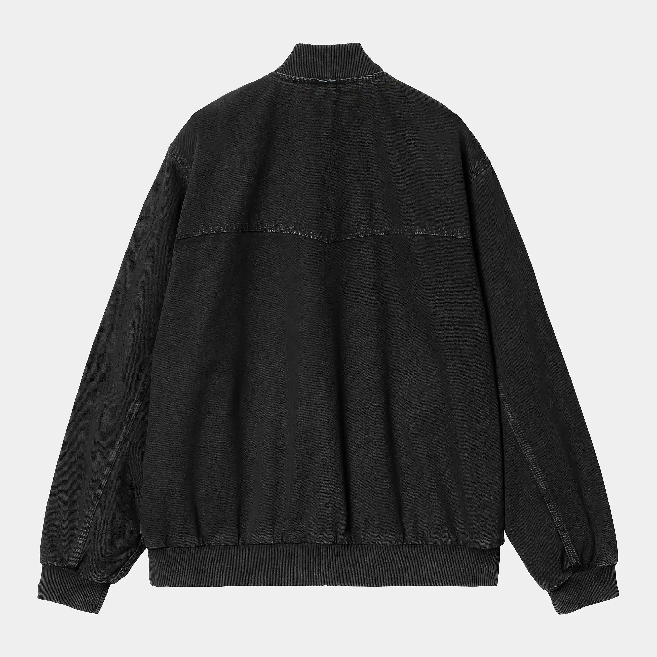 Carhartt WIP OG Santa Fe Bomber - Black (stone dyed)