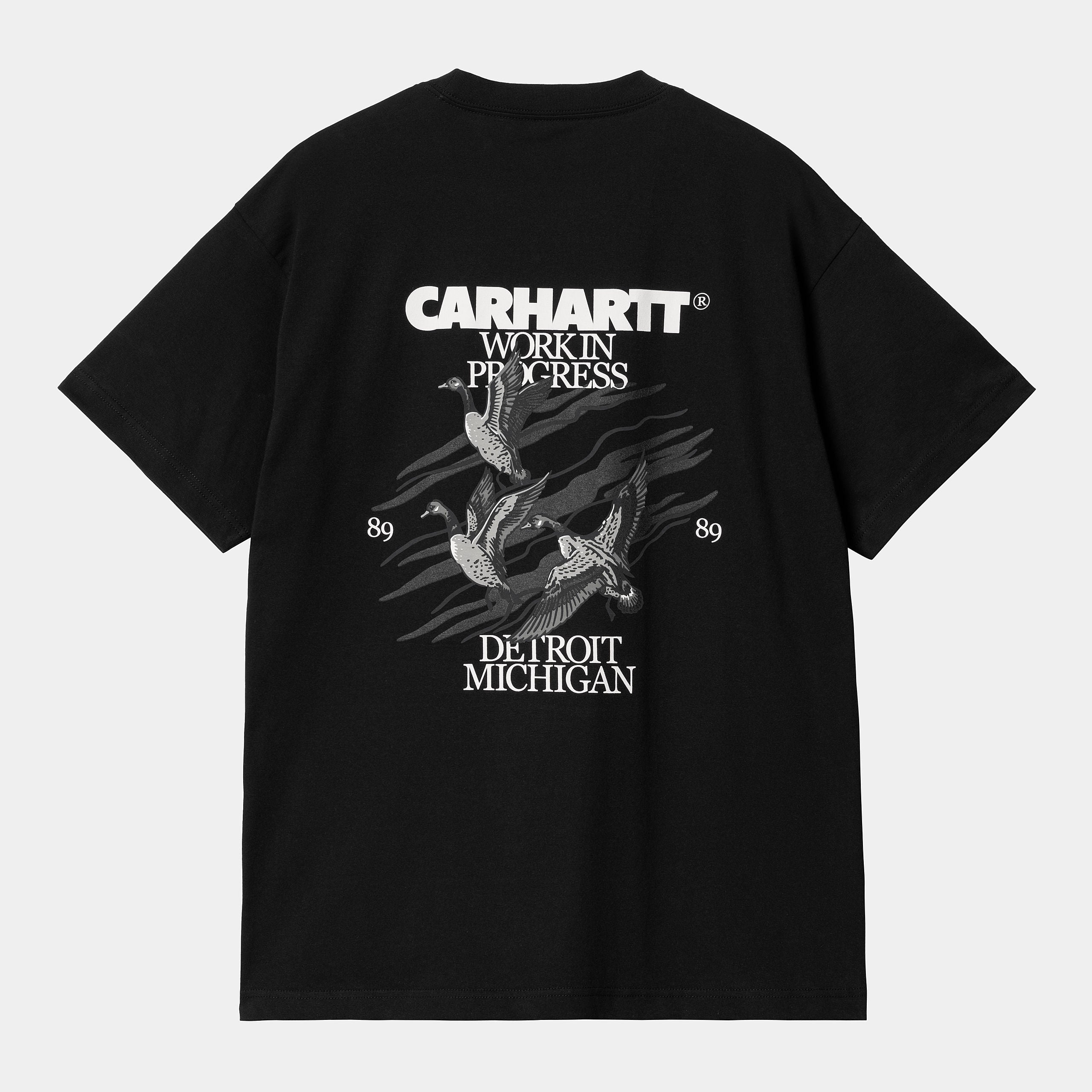 Carhartt WIP S/S Ducks T-Shirt: Black - STAB T Shirt, günstig t shirt kaufen, Streetwear in Berlin, Sneaker Shop, Schuhe.