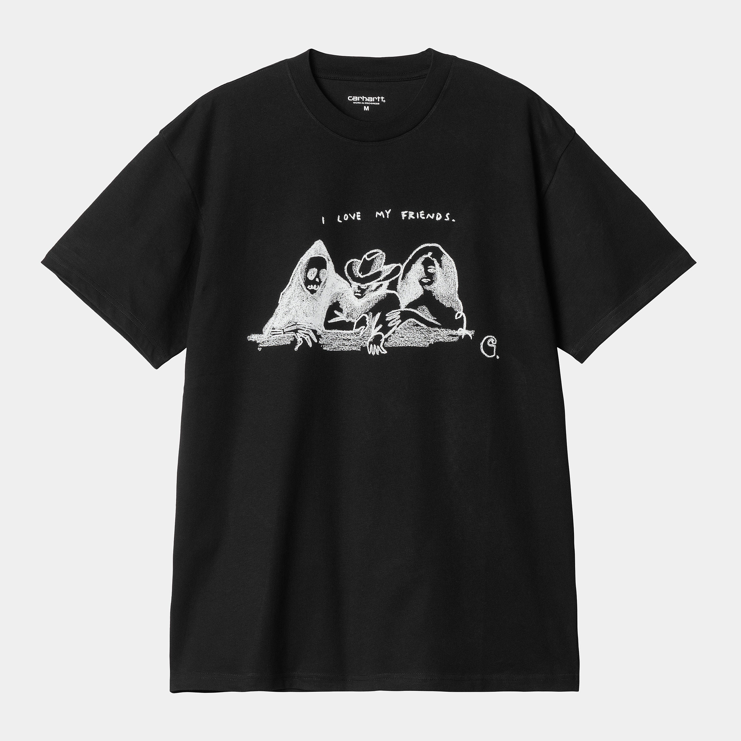 carhartt t-shirt pepe friends black  stab friends  günstig t shirt kaufen  streetwear shop  sneaker shop  carhartt bekleidung