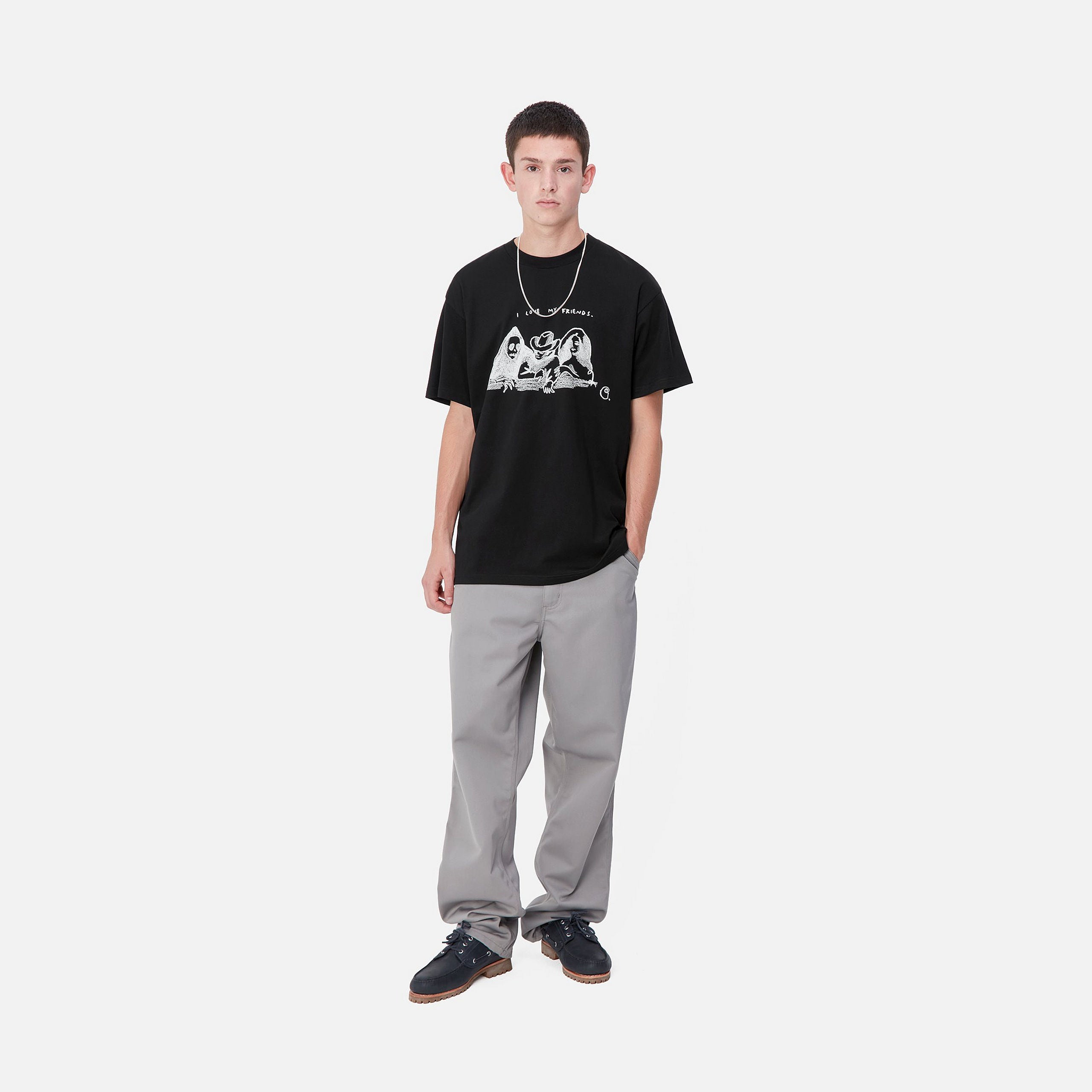 carhartt t-shirt pepe friends black  stab friends  günstig t shirt kaufen  streetwear shop  sneaker shop  carhartt bekleidung