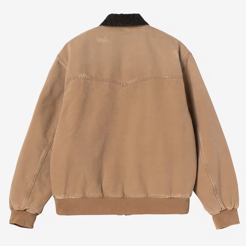 Carhartt WIP OG Santa Fe Jacket - Hamilton Brown / Tobacco (Grind washed)