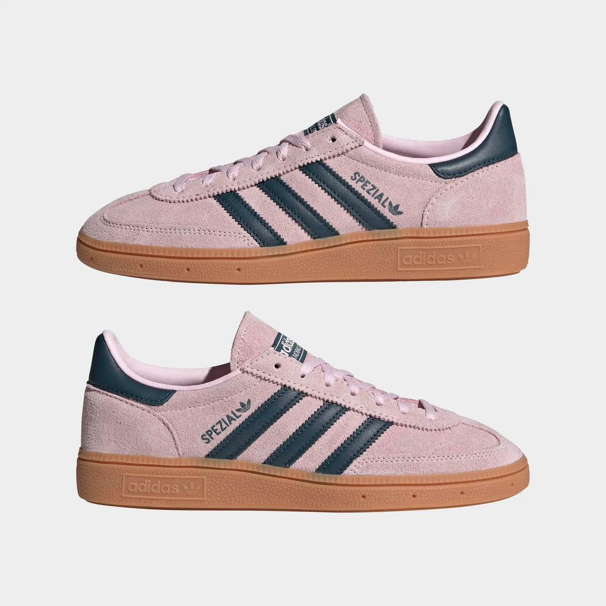 adidas Originals Handball Spezial Sneaker in Clear Pink / Arctic Night / Gum – Paaransicht im STICKABUSH Online-Shop
