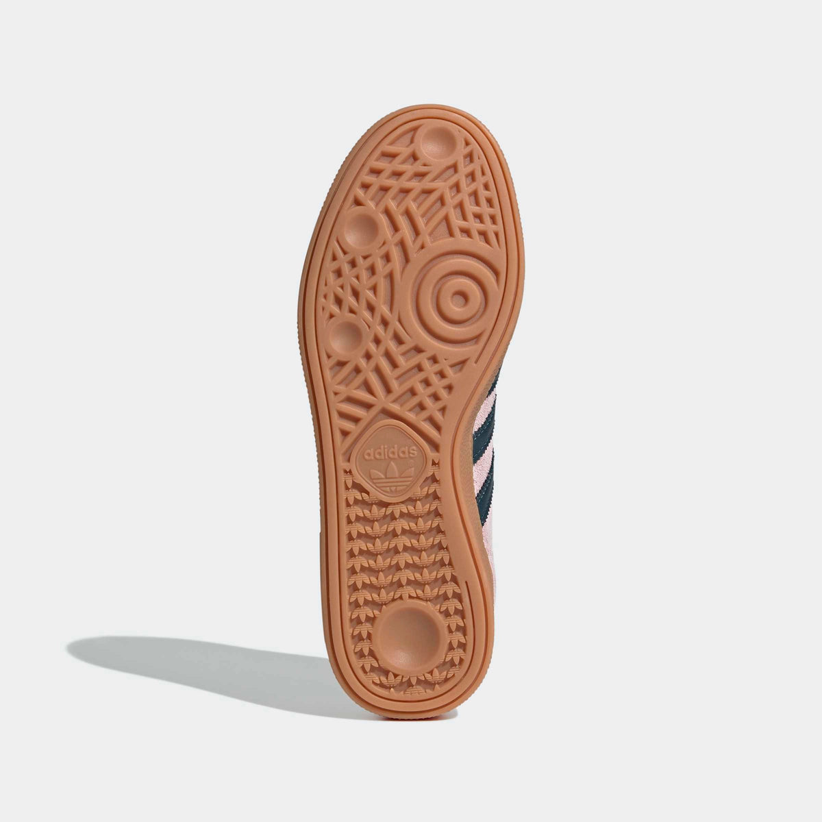 adidas Originals Handball Spezial Sneaker in Clear Pink / Arctic Night / Gum – Sohlenansicht im STICKABUSH Online-Shop