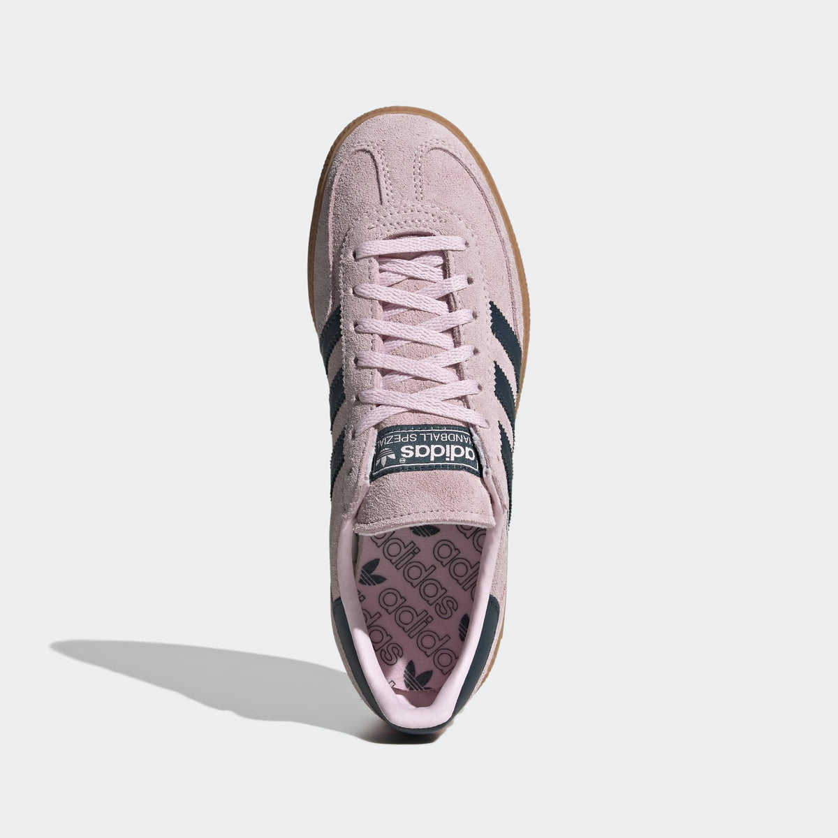 adidas Originals Handball Spezial Sneaker in Clear Pink / Arctic Night / Gum – Topansicht im STICKABUSH Online-Shop
