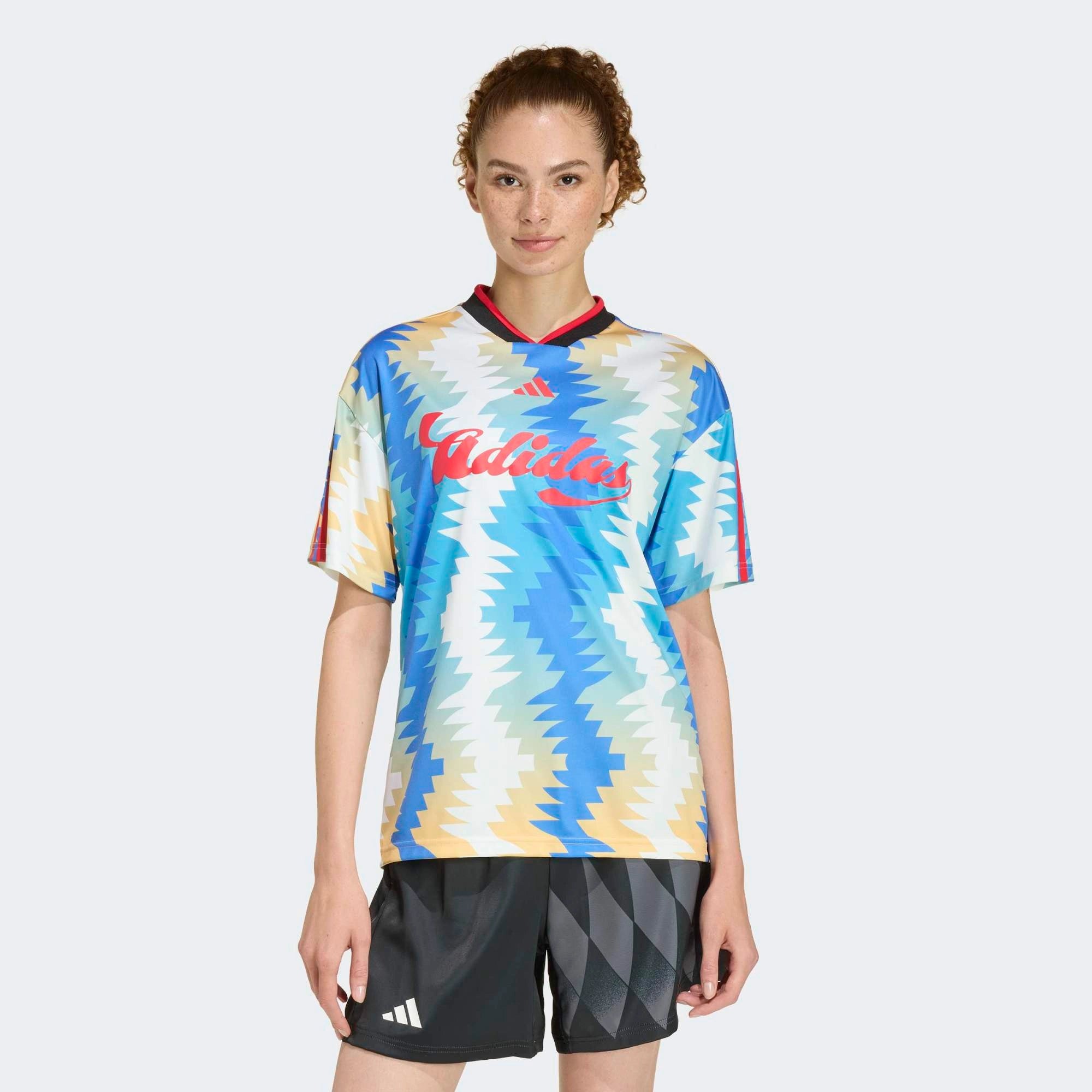 Adidas Tiro x Common Goal Jersey W – Off White/Blue