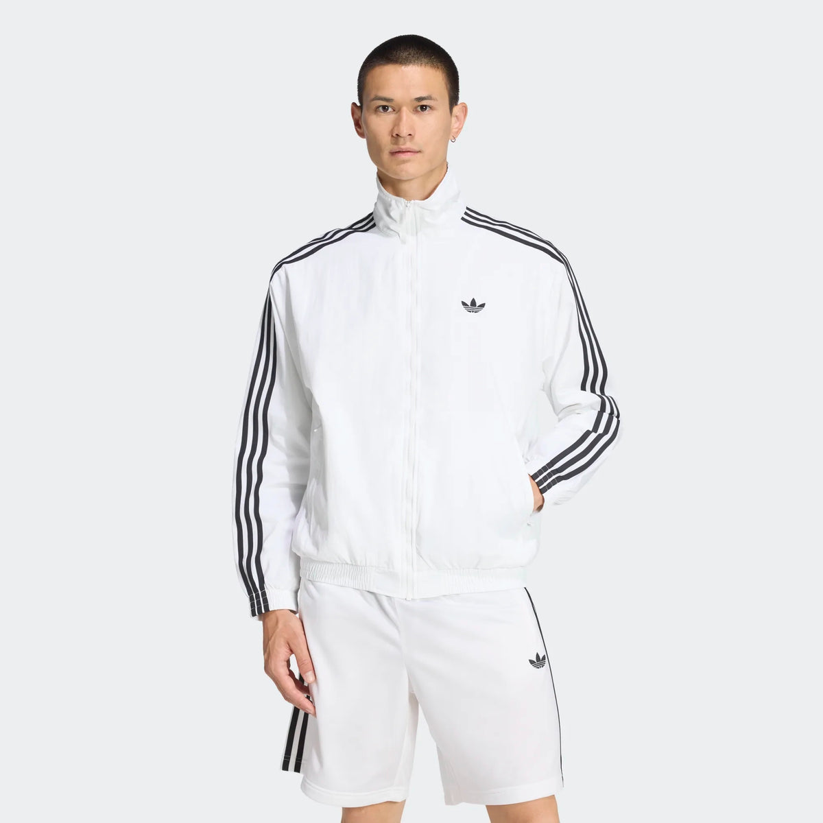 adidas Originals Firebird Woven Track Top – White