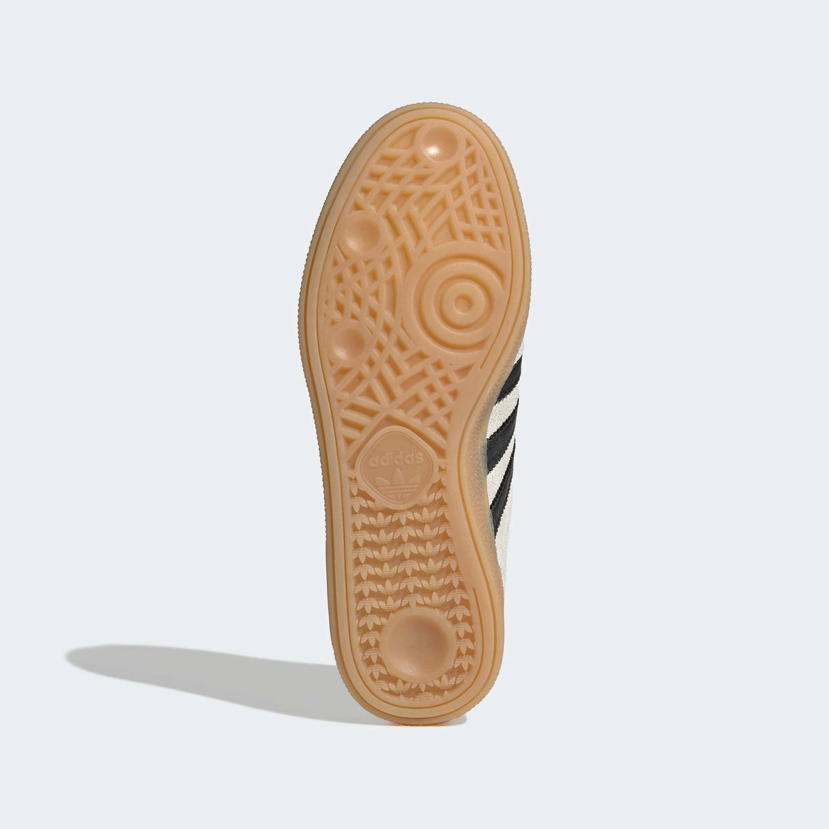 adidas Originals Handball Spezial Sneaker in Cloud White / Core Black – Sohlenansicht im STICKABUSH Online-Shop
