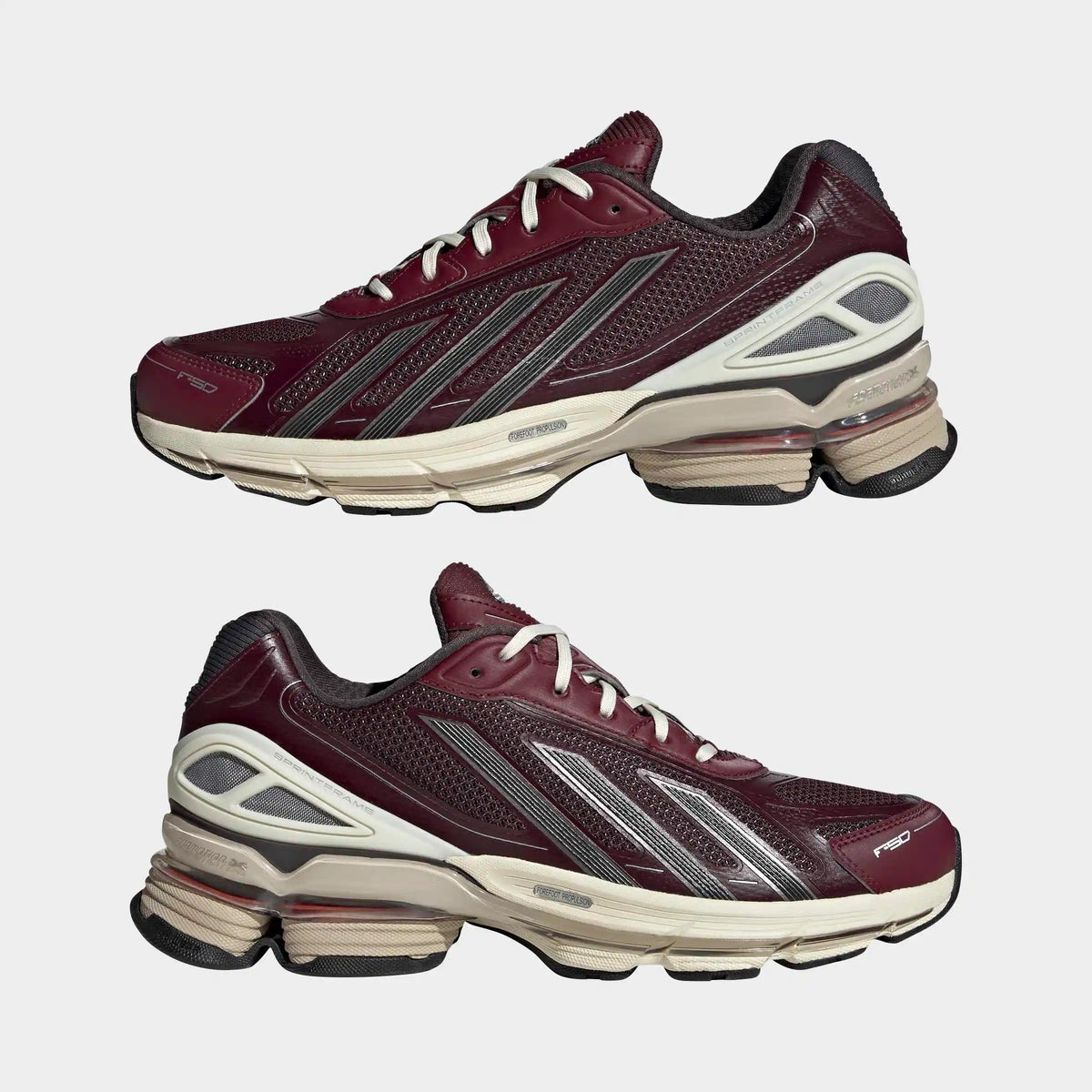 adidas Originals cSneaker - Maroon / Iron Metallic / Crew White