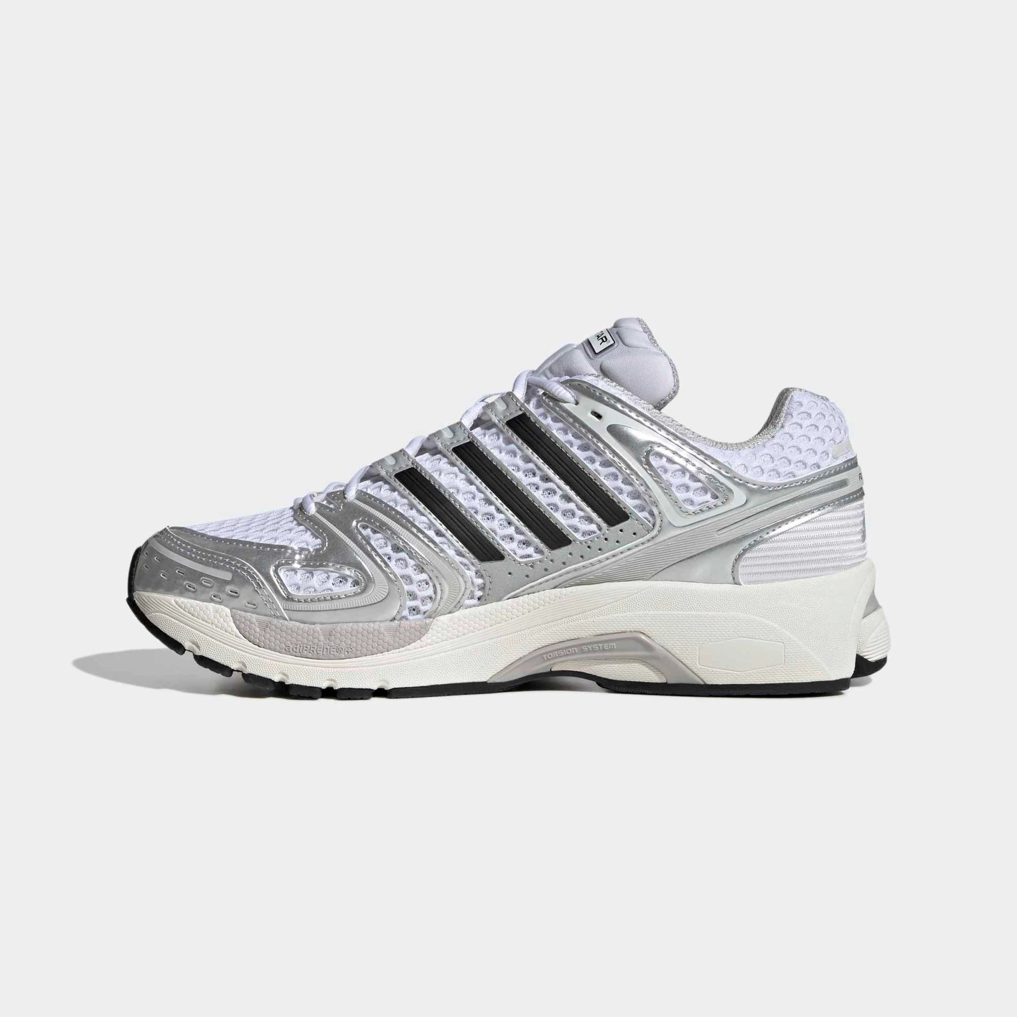 "adidas Originals Adistar Control 5 Herren Sneaker Silver Metallic (KI6121) – Retro-Tech Running Look bei Stickabush."