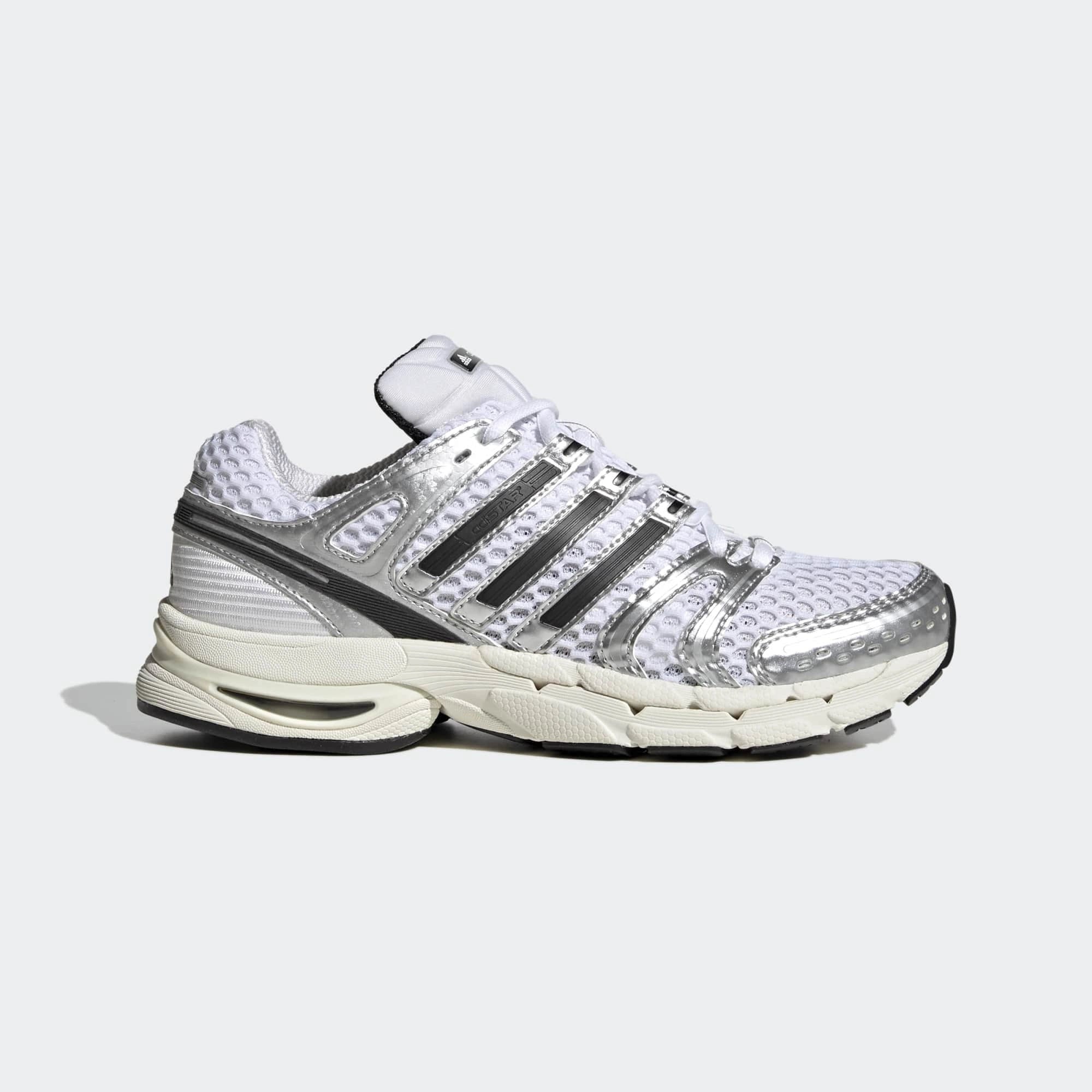 “adidas Originals Adistar Control 5 Damen Sneaker Weiß Schwarz KJ8781 – tech-orientierter Retro-Runner bei Stickabush Berlin.“