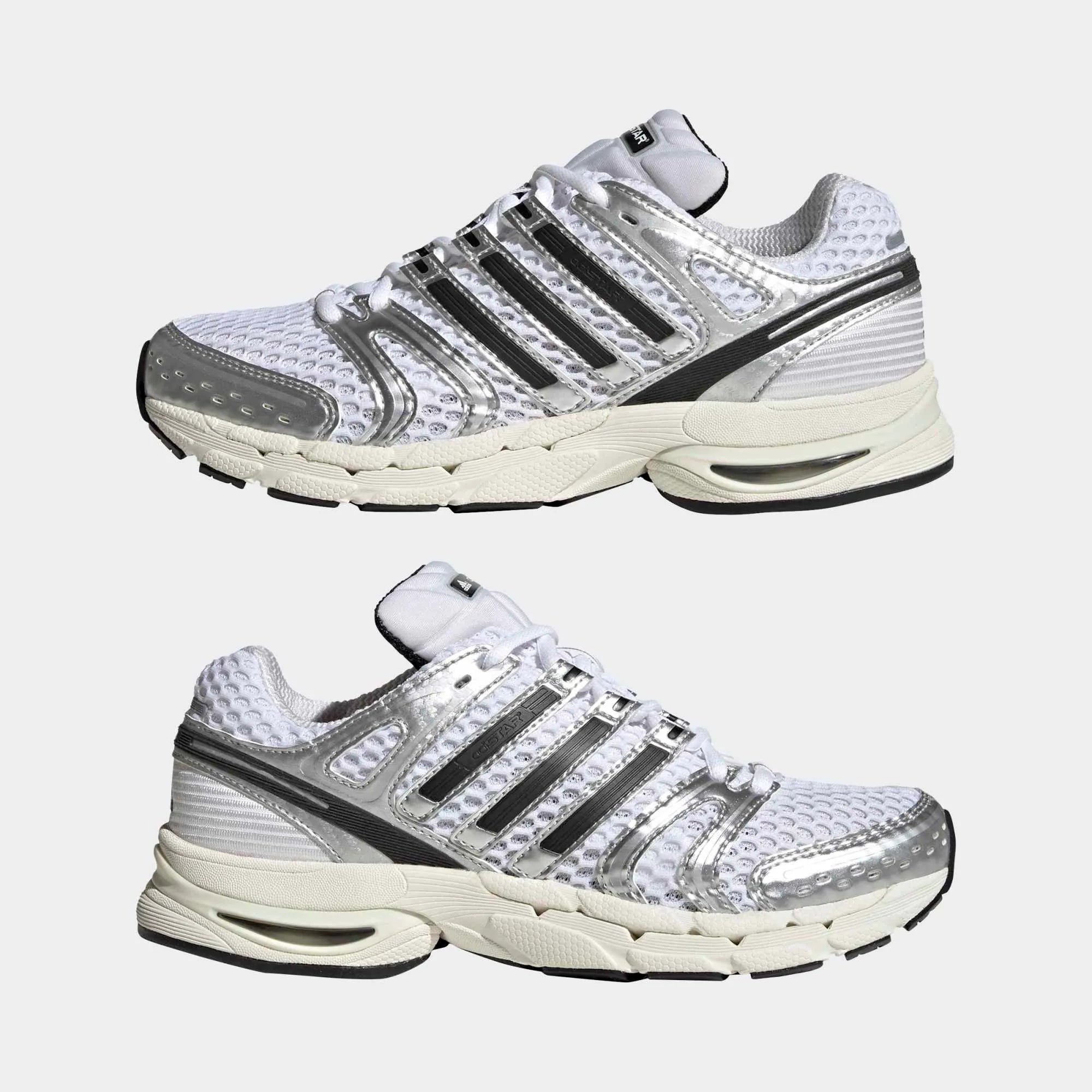 “adidas Originals Adistar Control 5 Damen Sneaker Weiß Schwarz KJ8781 – tech-orientierter Retro-Runner bei Stickabush Berlin.“