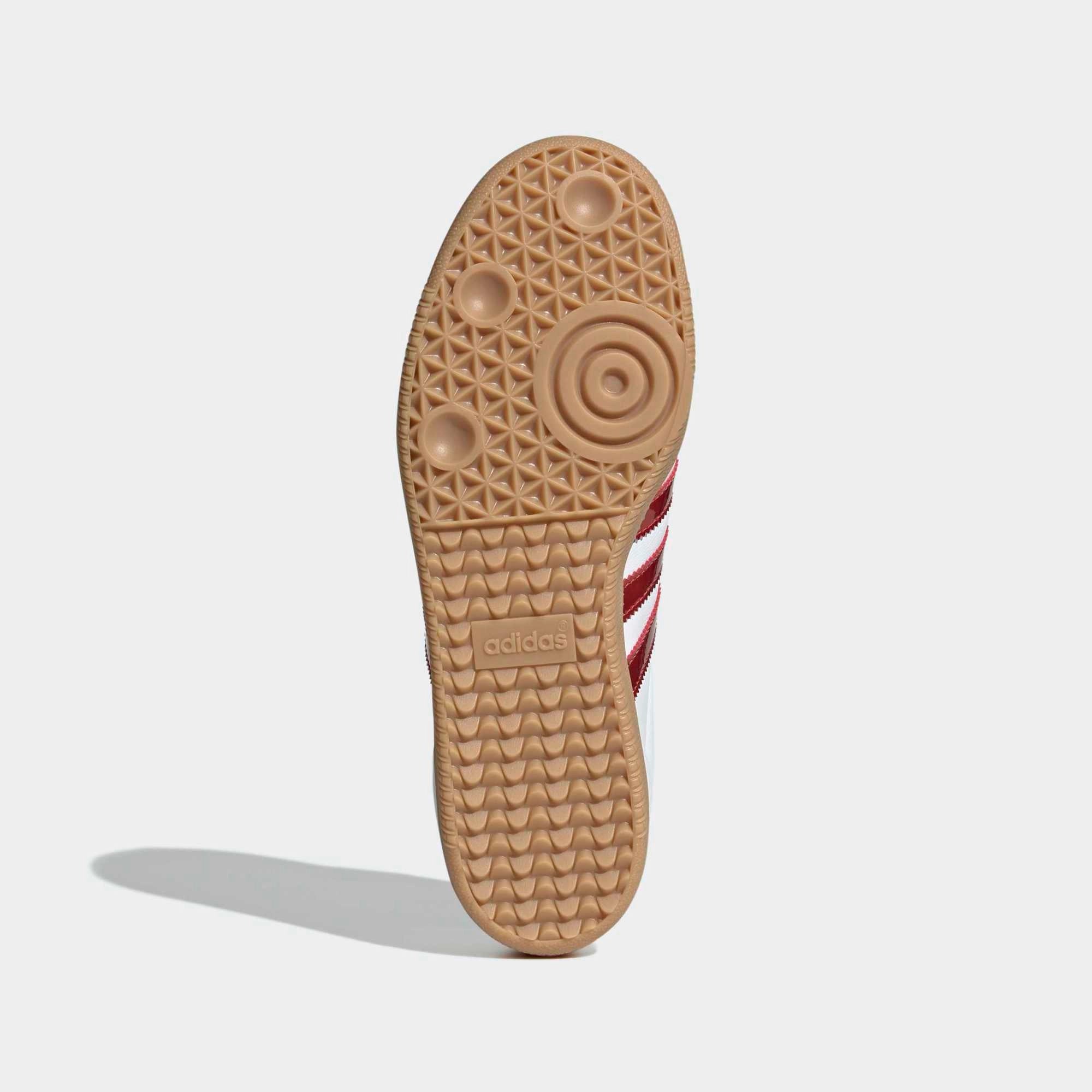 „adidas Originals Samba OG x Coca-Cola Sneaker (KH6879) in Cloud White und Gum-Sohle bei Stickabush Berlin.“