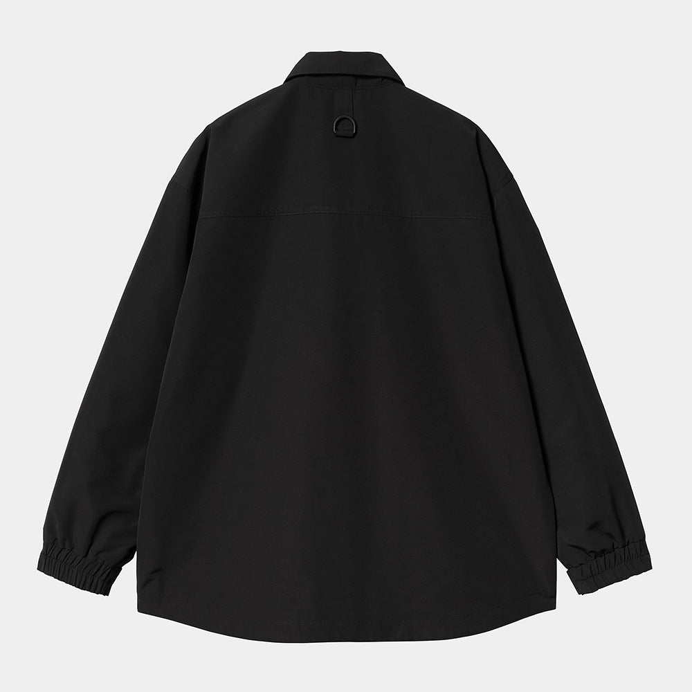 "Carhartt Liam Jacket Black I034564_89_XX: Leichte Jacke mit einem Polyester-Mesh gefüttert, Frontreißverschluss, Brust-Taschen und aus wasserabweisend."