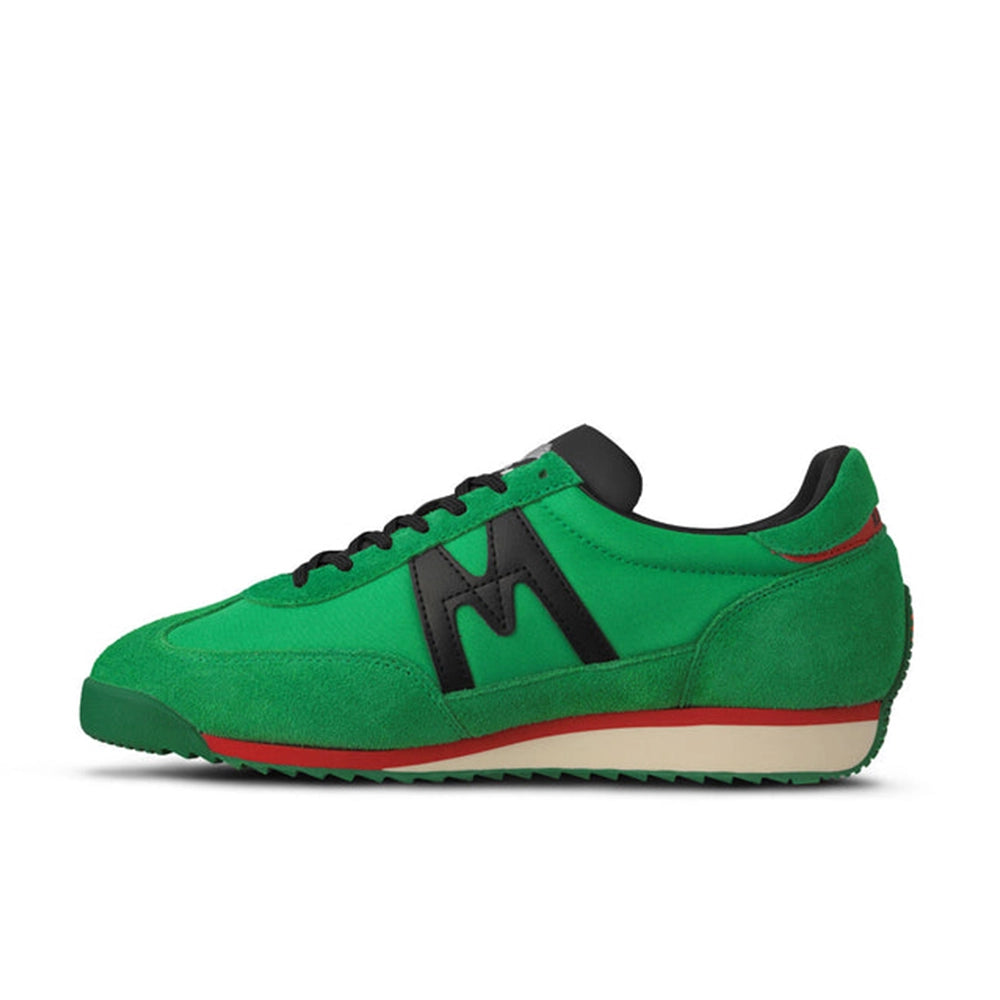 Karhu Mestari 76 Sneaker in Green Bee und Jet Black Innenansicht Style-ID F805105 bei STICKABUSH Berlin