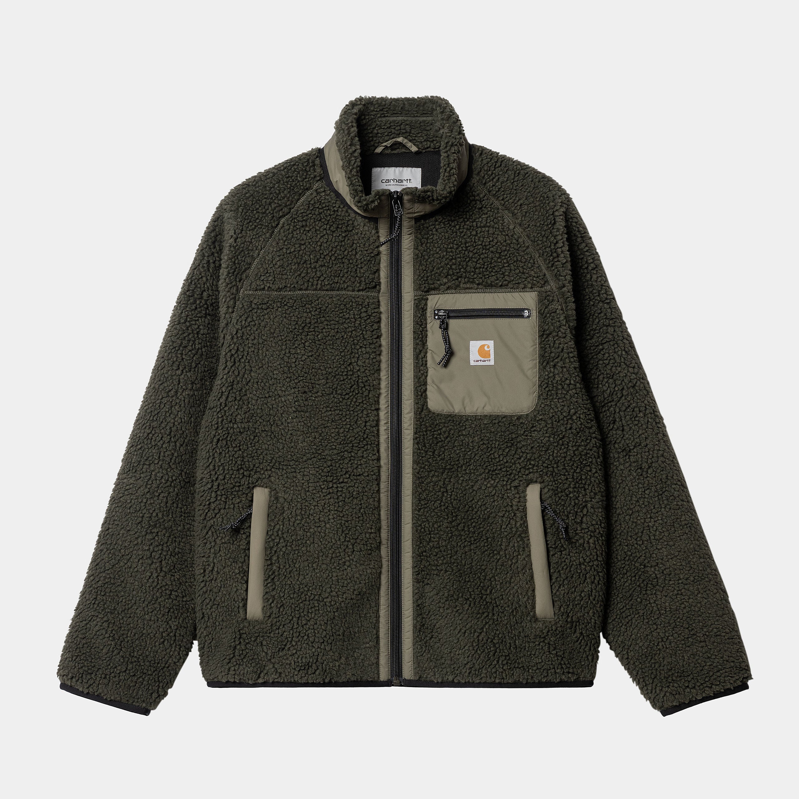 carhartt jacke prentis liner olivegruen  stab fleecejacke  jacken kaufen herren  streetwear berlin shop  sneaker store berlin