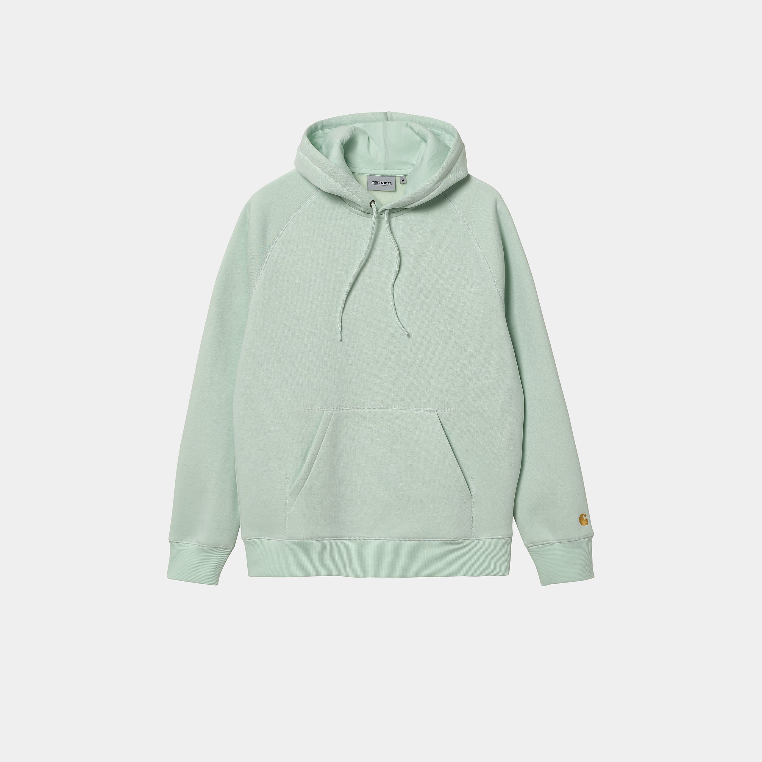 carhartt hoodie hooded chase sweat pale spearmint stab mint  hoodie kaufen  pullover kaufen  streetwear shop  carhartt wip