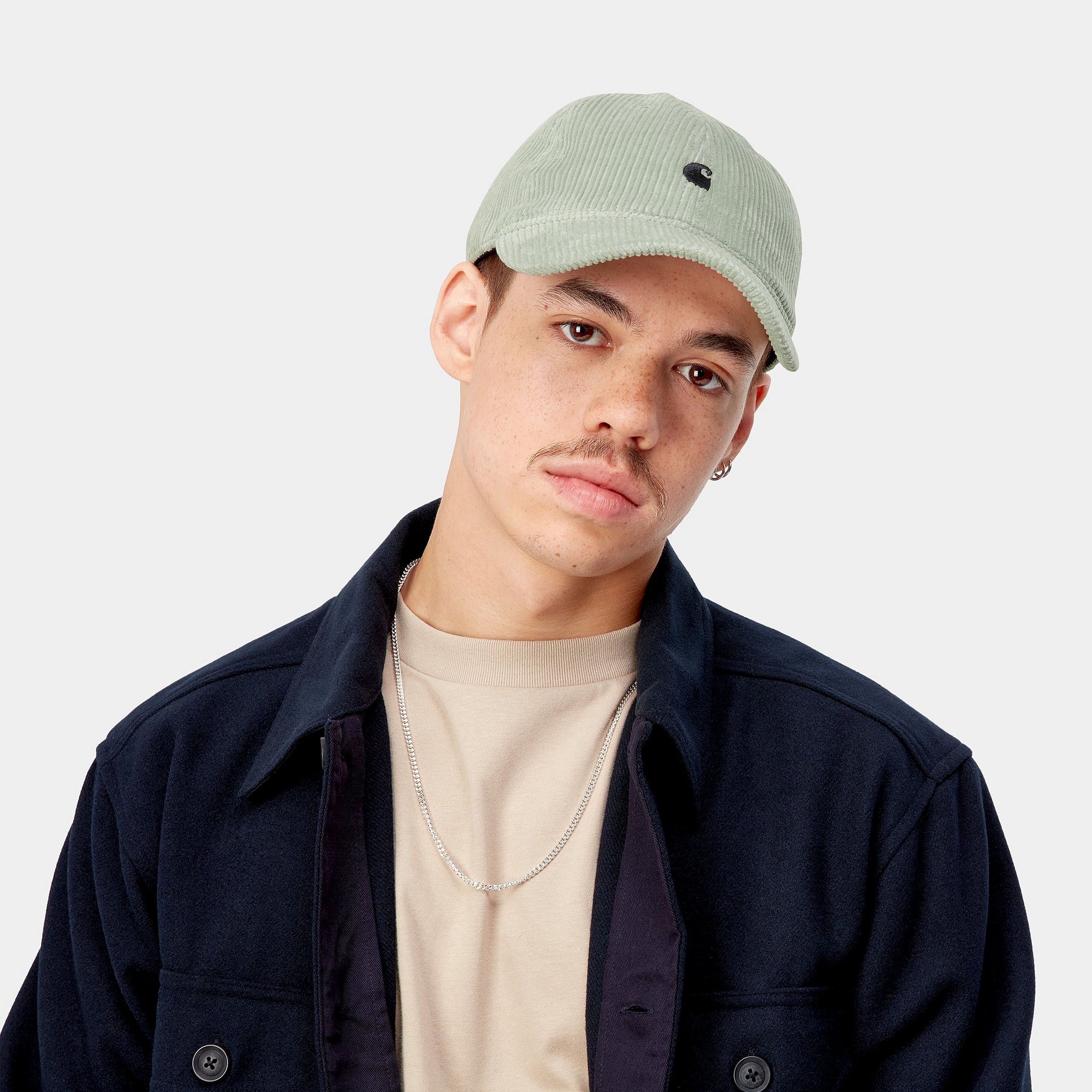 Carhartt WIP Harlem Cap - Misty Sage / Black